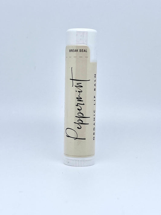 Peppermint Organic Lip Balm - 2 Pack